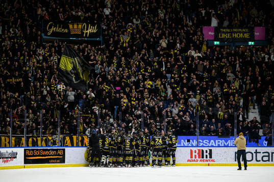 AIKs spelare jublar