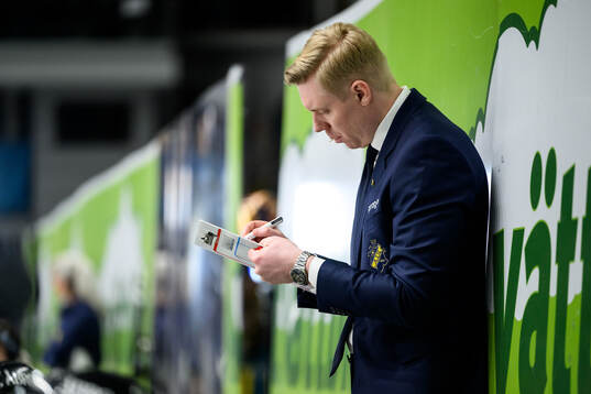 AIKs tränare Anton Blomqvist