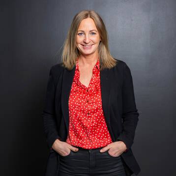 Hege Jørgensen of Toppfotball Kvinner (TFK) poses for a