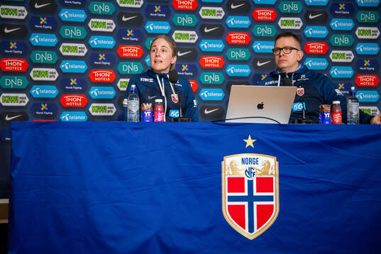 Gemma Grainger, head coach of the Norwegian women's