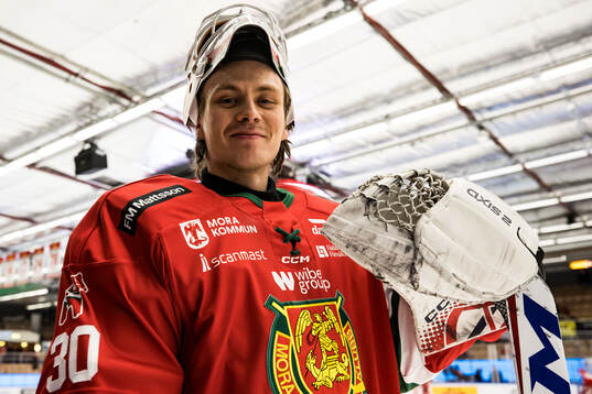 Moras målvakt Emil Zetterquist
