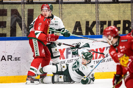 Moras Oskar Tängerby och Tingsryds Anton Lundmark