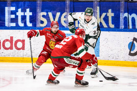 Moras Andre Dahlqvist och Tingsryds Gustav Olhaver