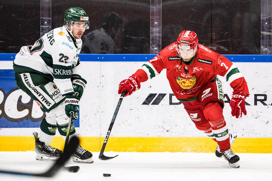 Tingsryds Felix Olsson och Moras Andre Dahlqvist