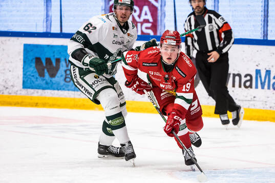 Tingsryds Simon Åkerström och Moras Petter Vesterheim