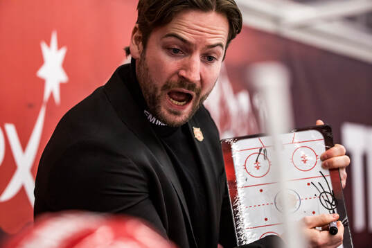 Moras assisterande tränare Andreas Hägglund