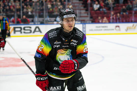 Malmö Redhawks Janne Kuokkanen jublar