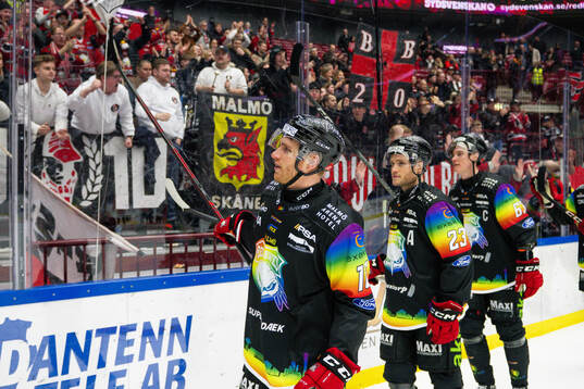 Malmö Redhawks  Matias Lassen , Christoffer Forsberg och