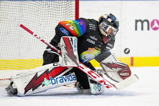 Malmö Redhawks målvakt Daniel Marmenlind