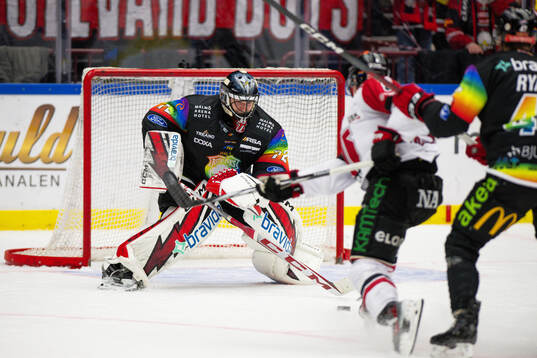 Malmö Redhawks målvakt Daniel Marmenlind