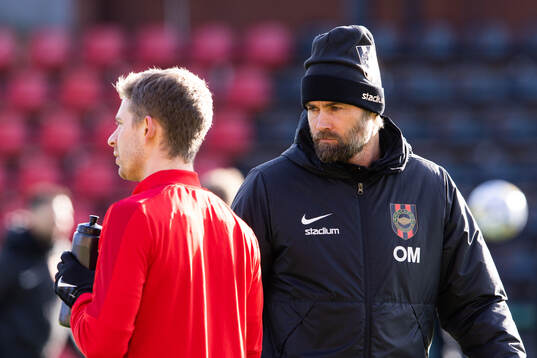 Brommapojkarnas tränare Olof Mellberg