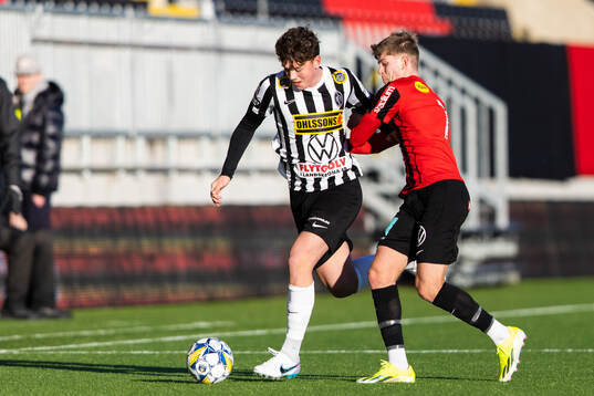 Landskronas Max Nilsson och Brommapojkarnas Frederik