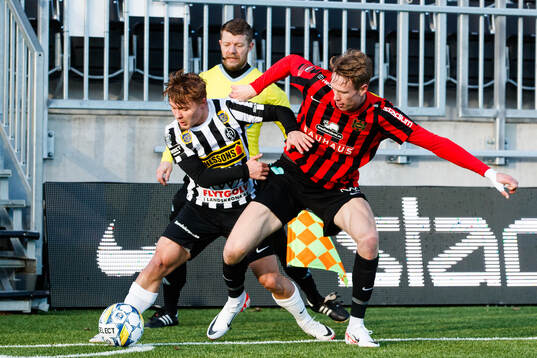 Landskronas Vincent Sundberg och Brommapojkarnas Torbjörn