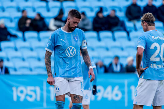 Malmö FFs Pontus Jansson deppar
