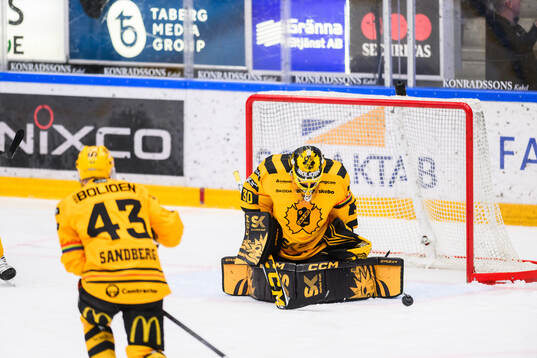 Skellefteås målvakt Gustaf Lindvall