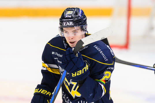 HV71s Oscar Fisker Molgaard  jublar