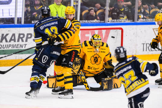 Skellefteås målvakt Gustaf Lindvall