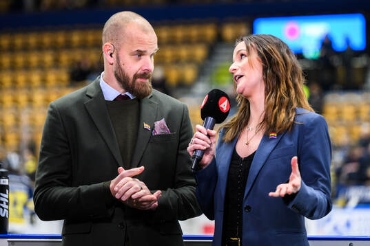 Tv4s Sanny Lindström och Lena Sundqvist