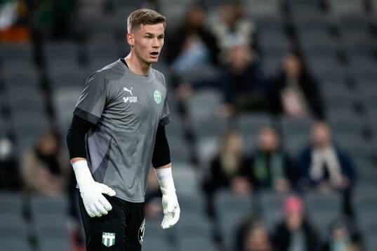 Västerås SKs målvakt Johan Brattberg