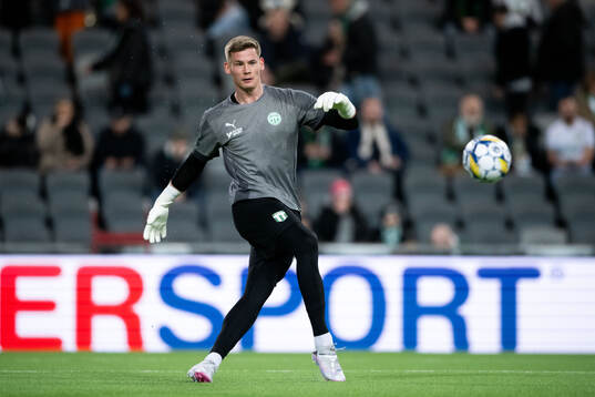 Västerås SKs målvakt Johan Brattberg