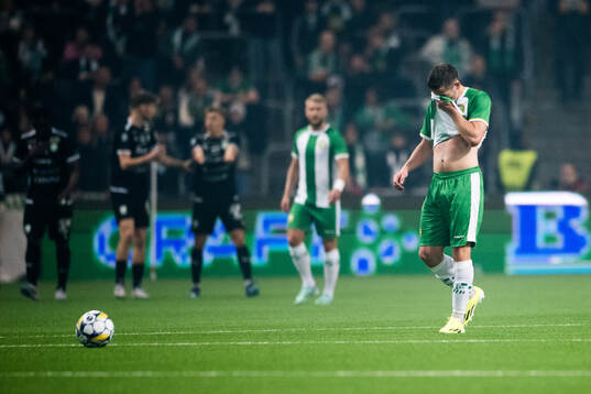 Hammarbys Oscar Johansson Schellhas deppar