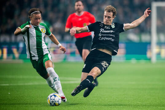 Hammarbys August Mikkelsen och Västerås SKs Herman