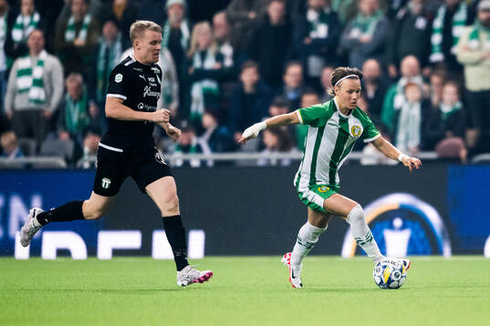 Västerås SKs Simon Johansson och Hammarbys August