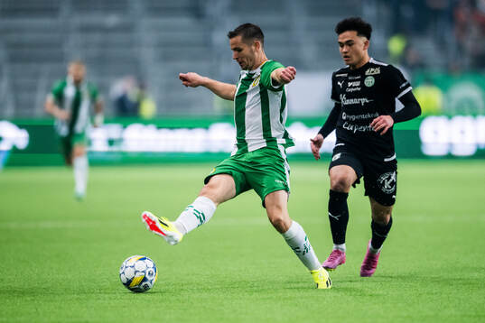 Hammarbys Oscar Johansson Schellhas och Västerås SKs
