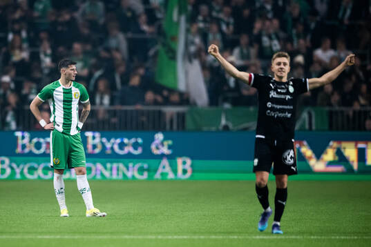 Hammarbys Viktor Djukanovic deppar