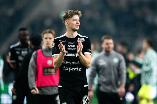 Västerås SKs Patric Åslund jublar
