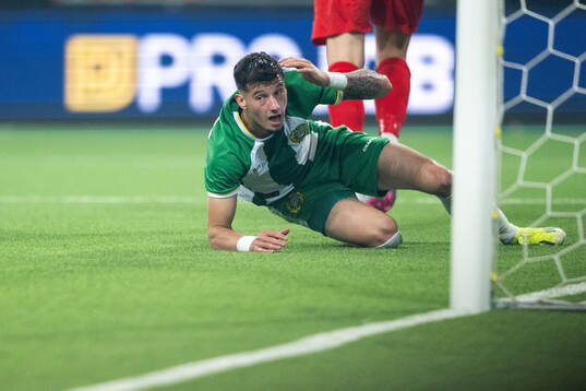 Hammarbys Viktor Djukanovic deppar