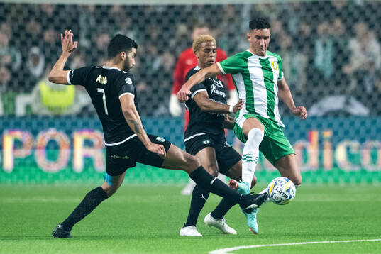 Västerås SKs Pedro Ribeiro och Mikael Marques de Pombal