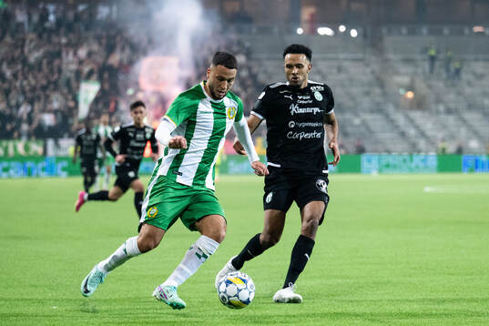 Hammarbys Abdelrahman Boudah Saidi och Västerås SKs Alex