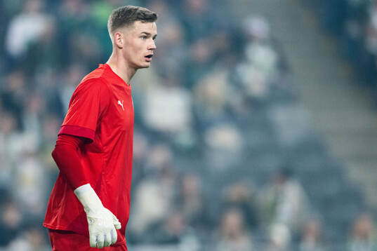 Västerås SKs målvakt Johan Brattberg