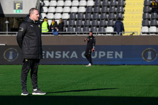 BK Häckens assisterande tränare Håkon Wibe-Lund