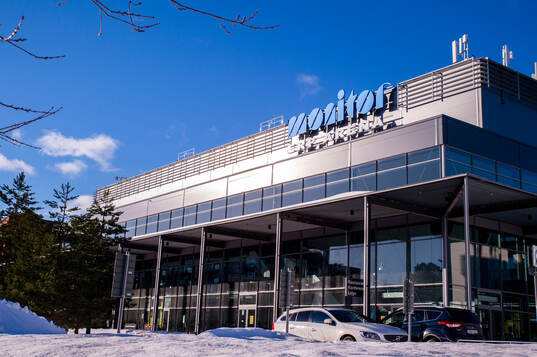 Exteriör av Monitor ERP Arena