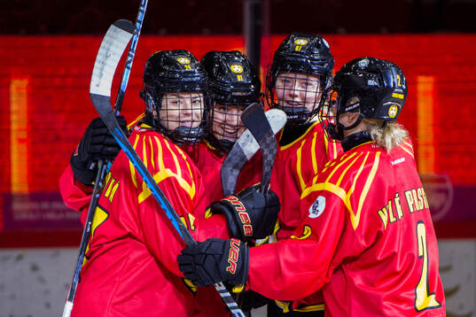 Brynäs Sara Cajanova , Noemi Neubauerova , Anna Brenkle