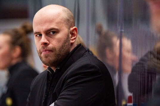 Brynäs tränare Filip Eriksson