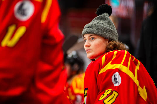 Brynäs målvakt Felicia Frank