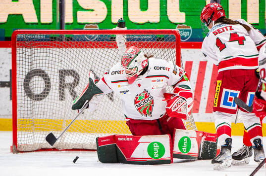 Modos målvakt Andrea Brändli