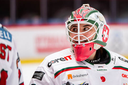 Modos målvakt Andrea Brändli