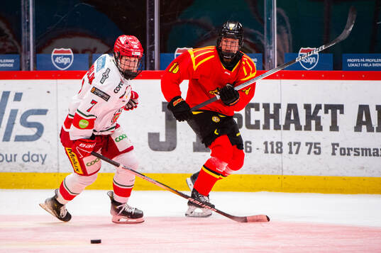 Modos Lina Ljungblom och Brynäs Jenniina Nylund