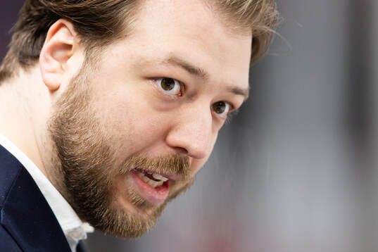 Frölundas assisterande tränare Marcus Anselm