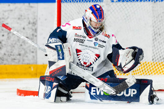 Linköpings målvakt Ebba Svensson Träff