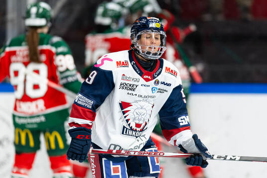 Linköpings Josephine Asperup deppar