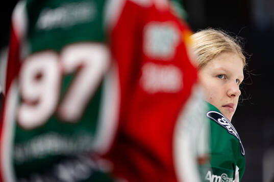 Frölundas målvakt Maja Helge