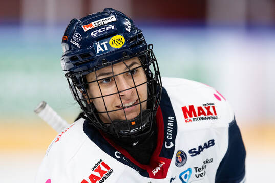 Linköpings Justine Reyes  jublar