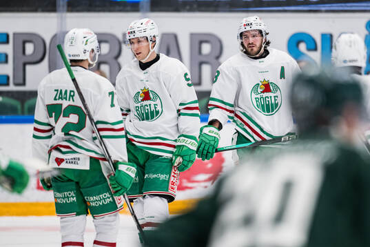 Rögles Adam Tambellini och Dennis Everberg deppar