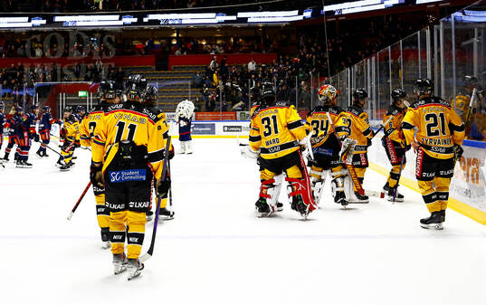 Luleås spelare deppar