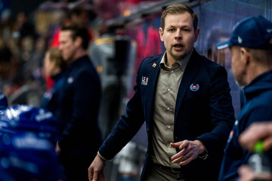Oskarshamns tränare Martin Filander
